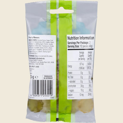 J.Luehders Soft Vegan Candy Fruity Flowers 10x80g