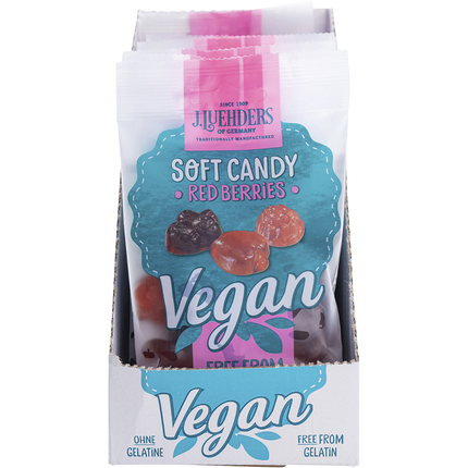 J.Luehders Soft Vegan Candy Red Berries