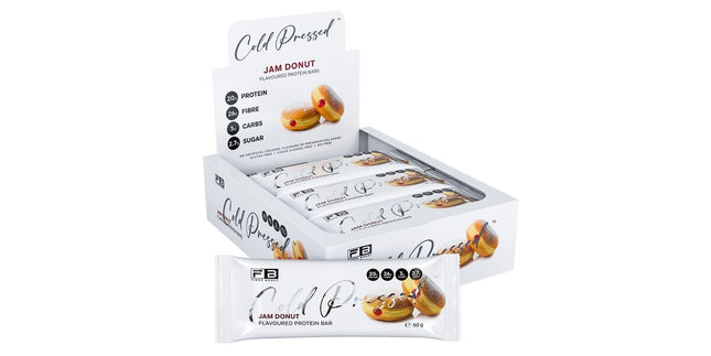 Fibre Boost Cold Pressed Jam Donut Protein Bar