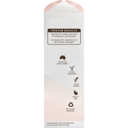 Close up of probiotic jojoba milk texture showing smooth fast absorbing consistency 