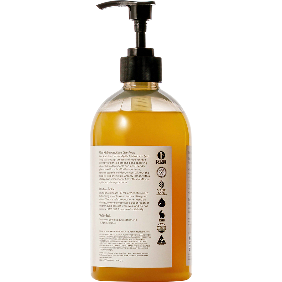 Dish Soap Lemon Myrtle & Mandarin