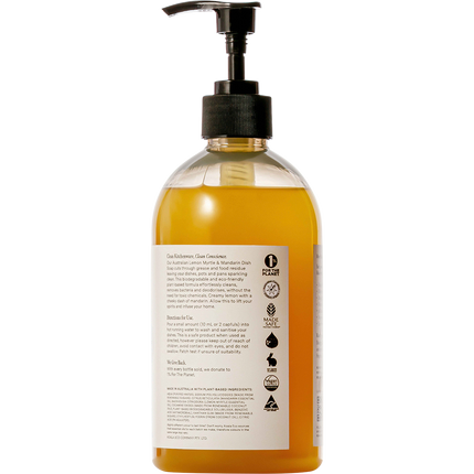 Dish Soap Lemon Myrtle & Mandarin