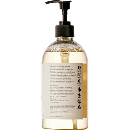 Fruit & Vegetable Wash Mandarin