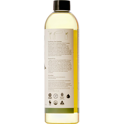 Multi-Purpose Kitchen Cleaner Mandarin Concentrated