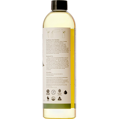 Multi-Purpose Kitchen Cleaner Mandarin Concentrated