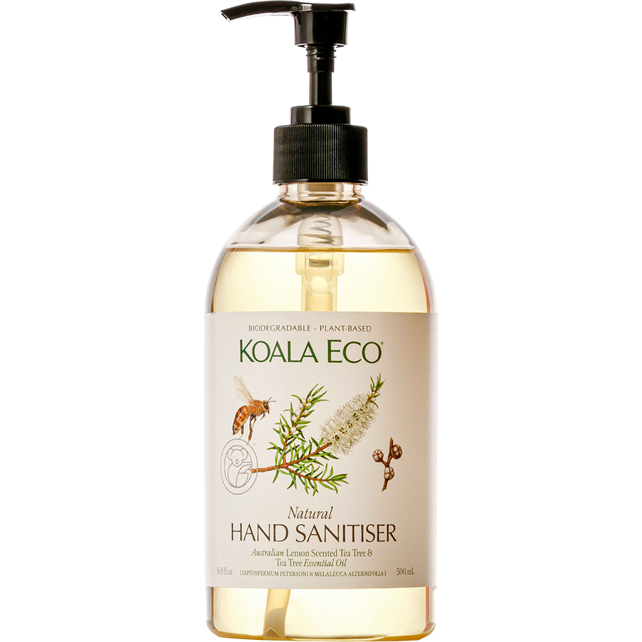 Hand Sanitiser Lemon Scented Tea Tree & Tea Tree