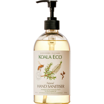 Hand Sanitiser Lemon Scented Tea Tree & Tea Tree
