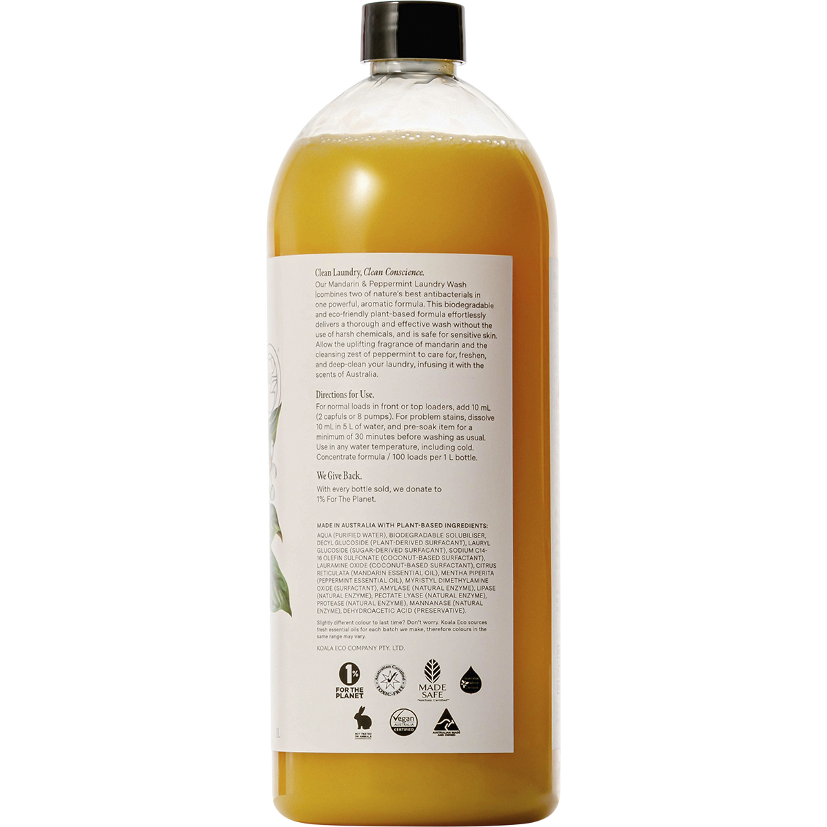 Laundry Wash Mandarin & Peppermint