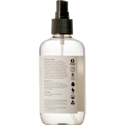 Pillow & Linen Spray Eucalyptus, Peppermint & Rosalina