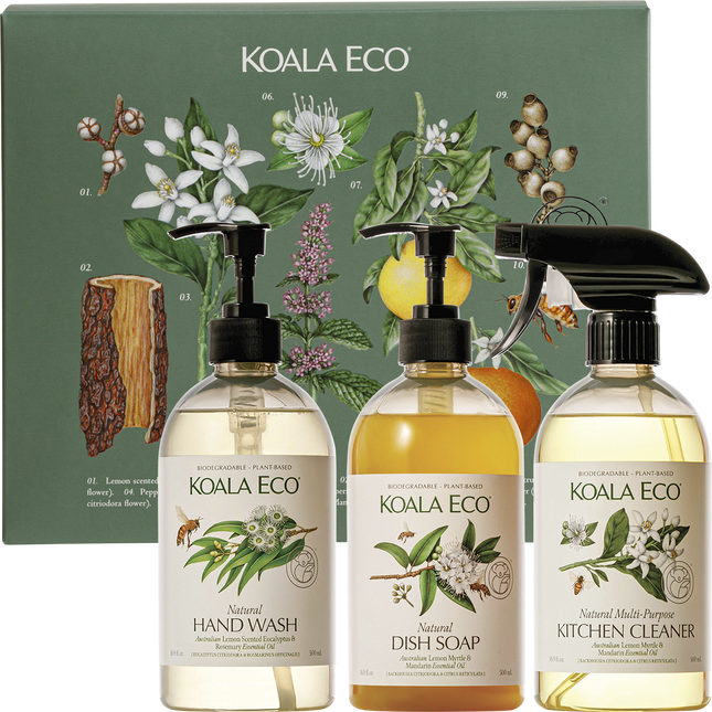 Gift Pack Hand Wash, Kitchen Cleaner & Dish Soap