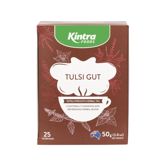 KINTRA FOODS Herbal Tea Bags Tulsi Gut 25pk