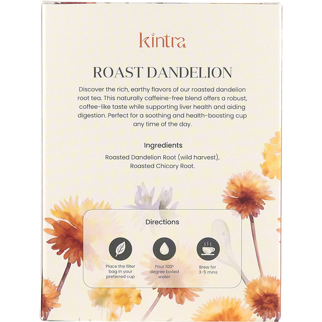 Roast Dandelion Tea Bags