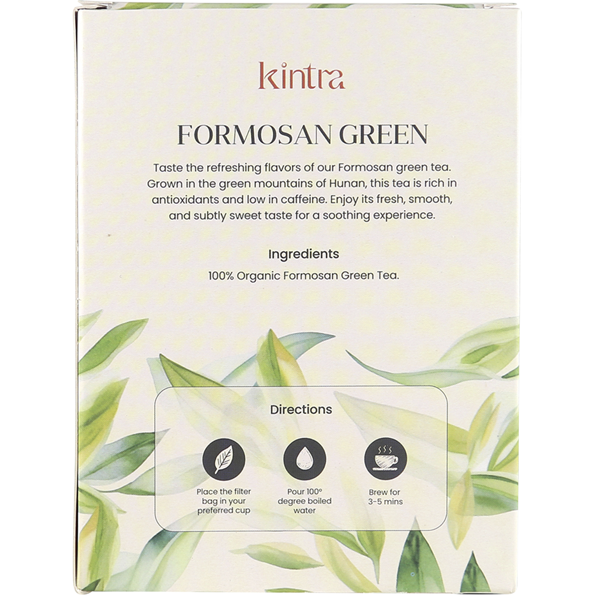 Formosan Green Tea Bags