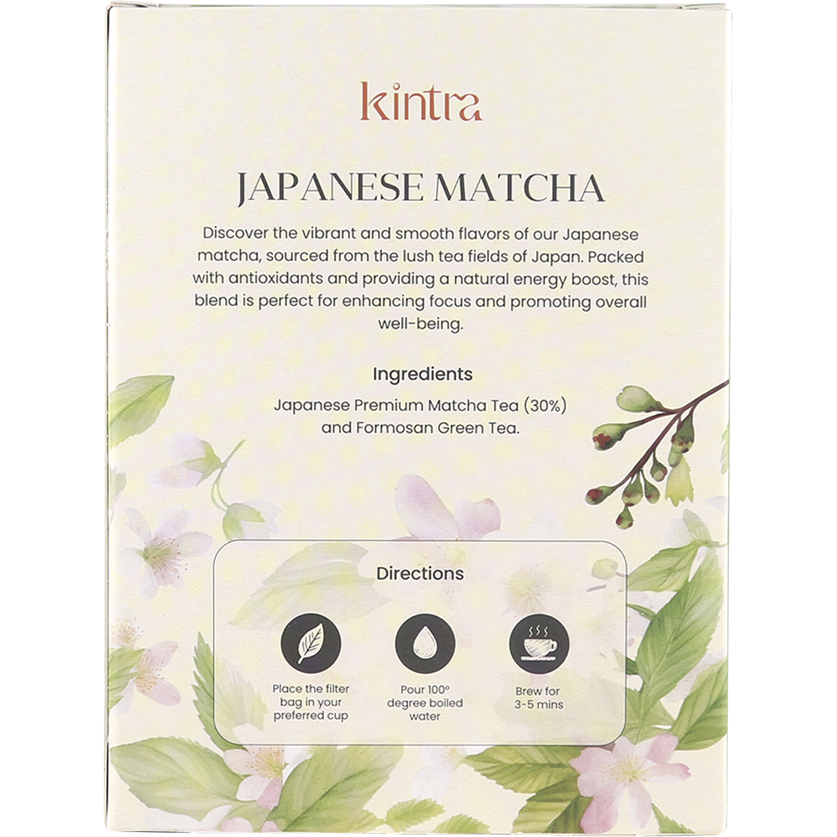 Japanese Matcha Tea Bags