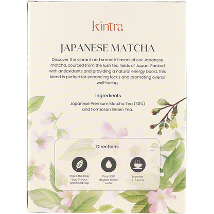 Japanese Matcha Tea Bags