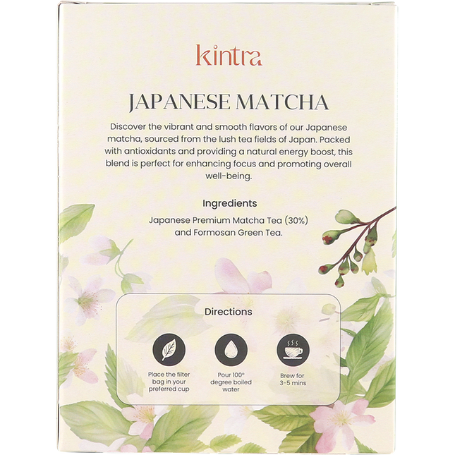 Japanese Matcha Tea Bags