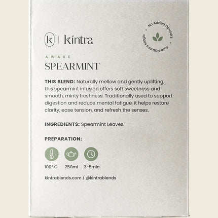 Kintra Blends Herbal Tea Bags Spearmint 25pk