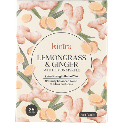 Herbal Tea Bags Lemongrass & Ginger with Lemon Myrtle