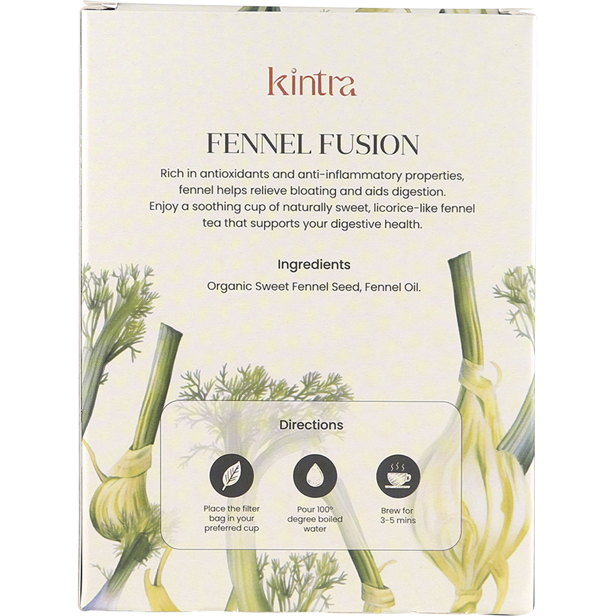 Herbal Tea Bags Fennel Fusion