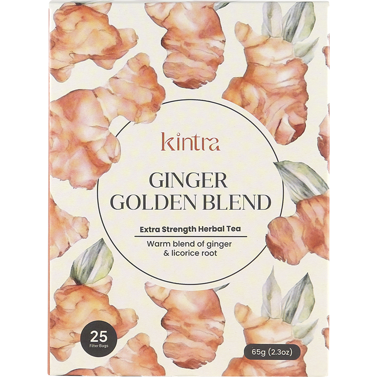 Herbal Tea Bags Ginger Golden Blend