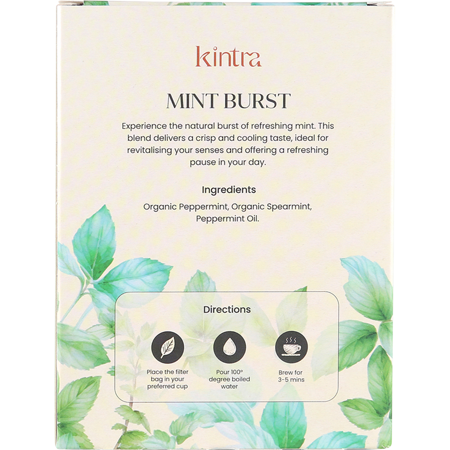 Herbal Tea Bags Mint Burst