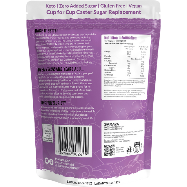 Baking Blend Monkfruit Sweetener