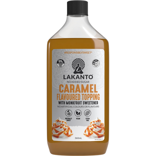 Caramel Flavoured Topping with Monkfruit Sweetener