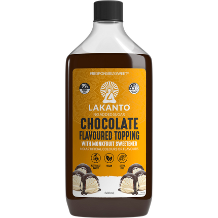Chocolate Flavoured Topping with Monkfruit Sweetener