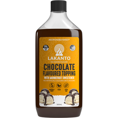 Chocolate Flavoured Topping with Monkfruit Sweetener