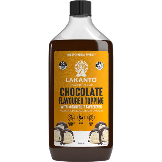 Chocolate Flavoured Topping with Monkfruit Sweetener