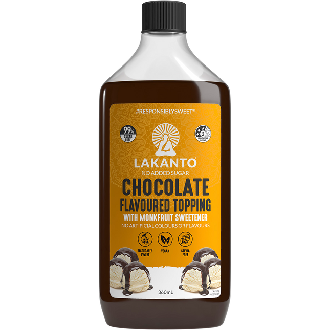 Chocolate Flavoured Topping with Monkfruit Sweetener