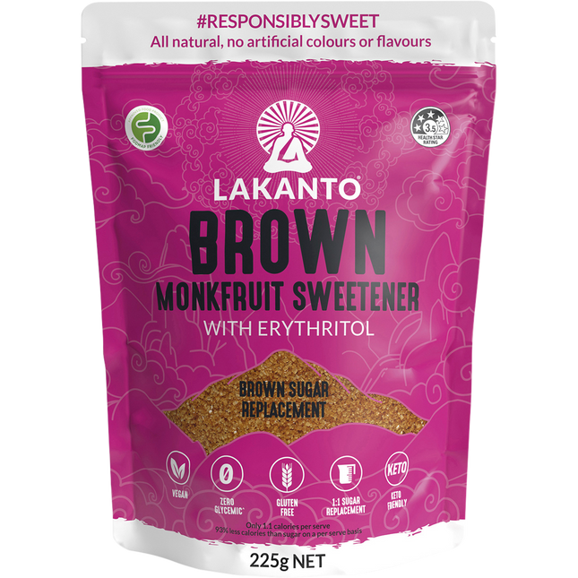 Brown Monkfruit Sweetener Brown Sugar Replacement