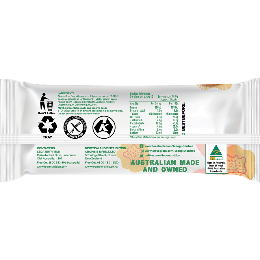 Leda Arrowroot Biscuits