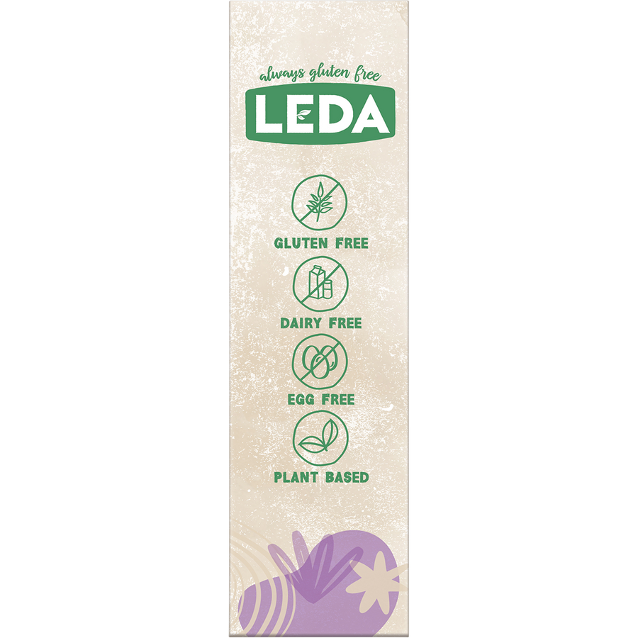 Leda Baked Fruit Filled Bars Triple Berry Multipack 5 Bars