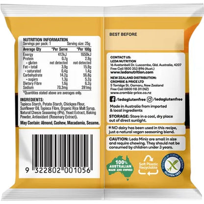 Leda Cracker Miniz Cheeze Multi 6 Pack 6x150g