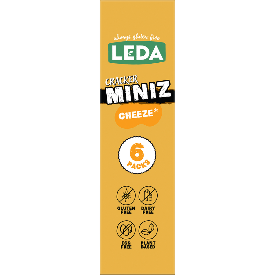 Leda Cracker Miniz Cheeze Multi 6 Pack