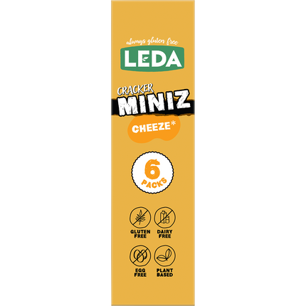 Leda Cracker Miniz Cheeze Multi 6 Pack