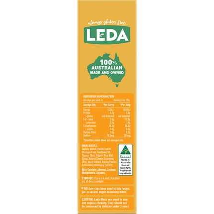 Leda Cracker Miniz Cheeze Multi 6 Pack