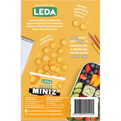 Leda Cracker Miniz Cheeze Multi 6 Pack 6x150g