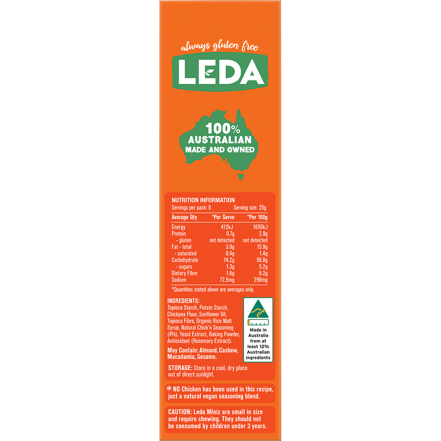 Leda Cracker Miniz Chick'n Multi 6 Pack