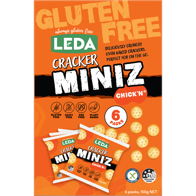 Leda Cracker Miniz Chick'n Multi 6 Pack