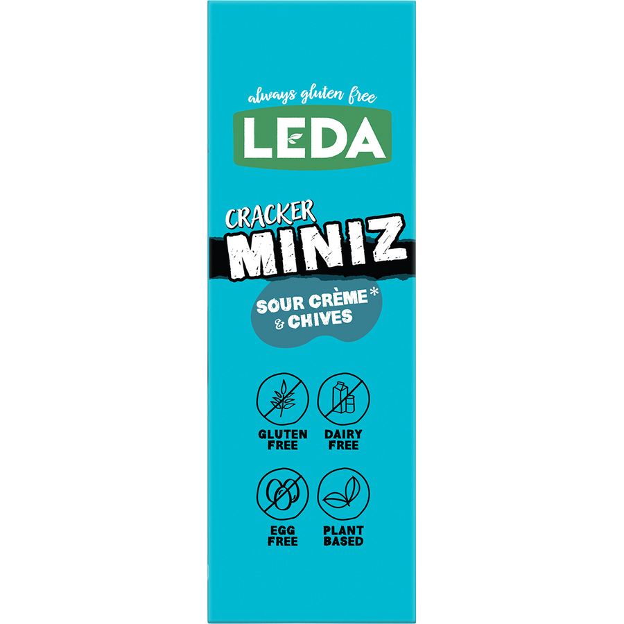 Leda Cracker Miniz Sour Crème & Chives