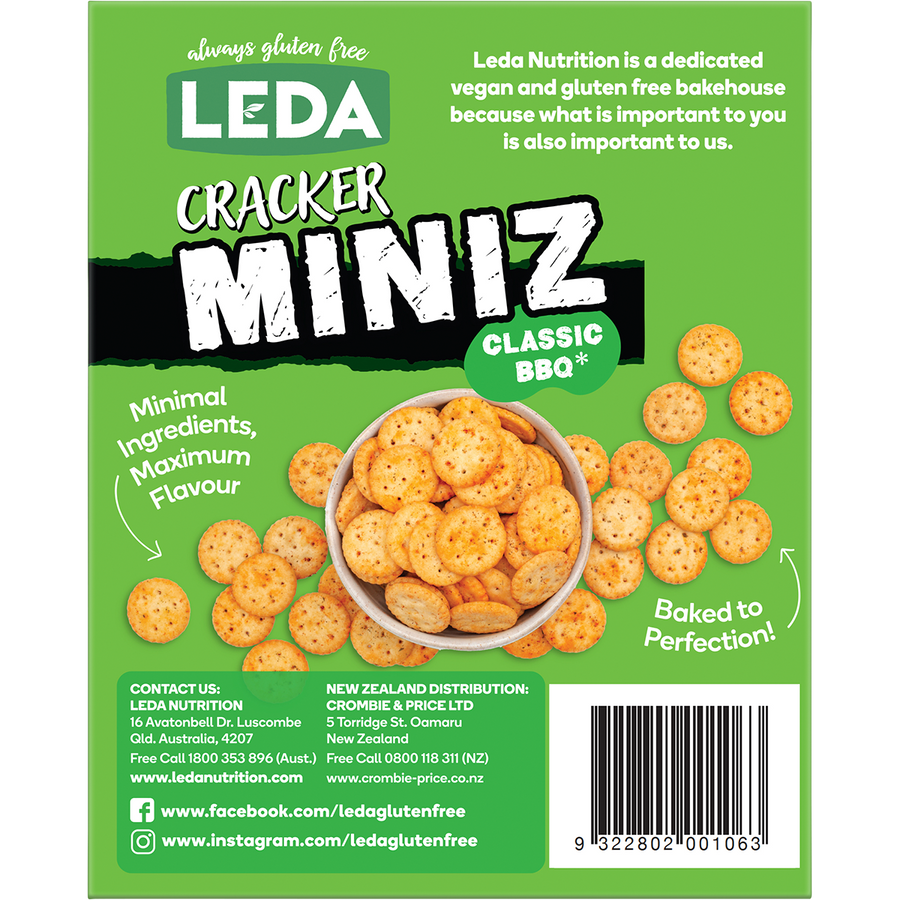 Leda Cracker Miniz Classic BBQ
