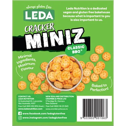 Leda Cracker Miniz Classic BBQ 6x150g