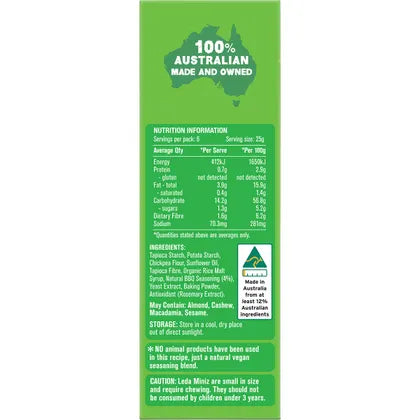Leda Cracker Miniz Classic BBQ 6x150g