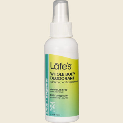 Lafe's Whole Body Deodorant Citrus + Bergamot 118ml