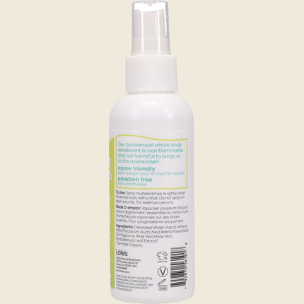 Lafe's Whole Body Deodorant Citrus + Bergamot 118ml