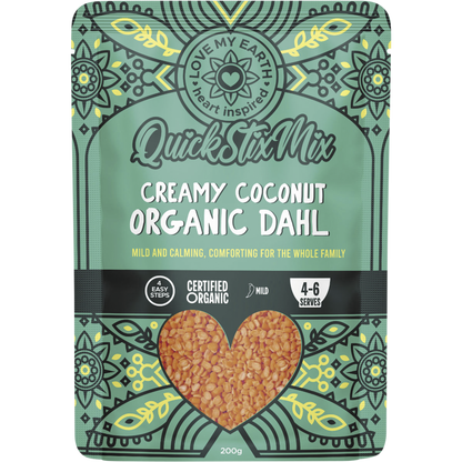 Quick Stix Mix Organic Dahl Creamy Coconut