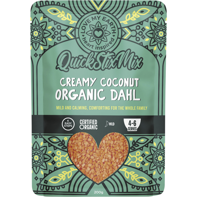 Quick Stix Mix Organic Dahl Creamy Coconut