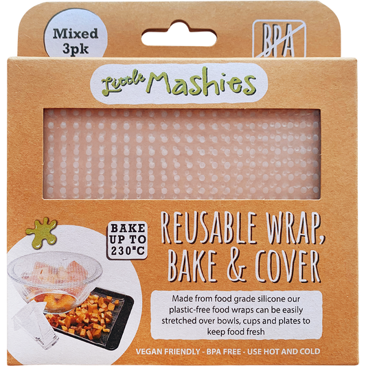Reusable Wrap, Bake & Cover S, M & L